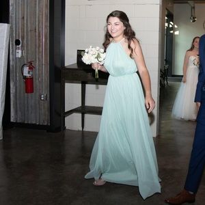 David’s Bridal Bridesmaid Dress
